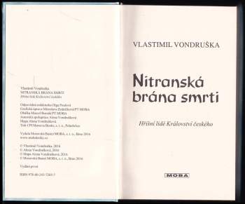 Vlastimil Vondruška: Nitranská brána smrti