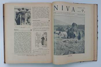 Fr. V. Pokorný: Niva, ročníky 1931 až 1936 (6 ročníků po 12 číslech)
