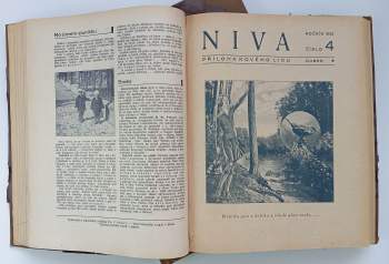 Fr. V. Pokorný: Niva, ročníky 1931 až 1936 (6 ročníků po 12 číslech)