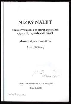 Jiří Knopp: Nízký nálet