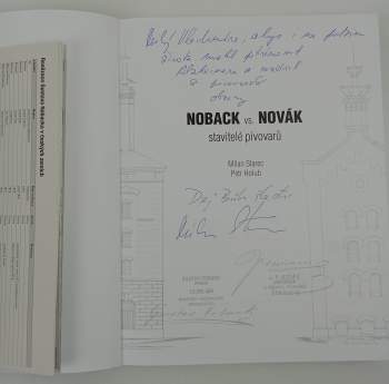 Milan Starec: Noback vs. Novák