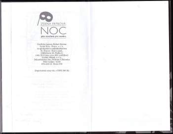 Zdena Frýbová: Noc jako stvořená pro nevěru