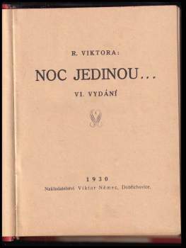 R Viktora: Noc jedinou