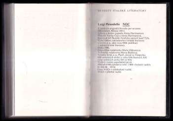 Luigi Pirandello: Noc