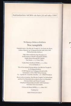 Wolfgang Hohlbein: Noc templářů