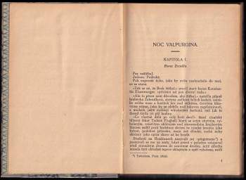 Gustav Meyrink: Noc Valpurgina