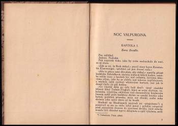 Gustav Meyrink: Noc Valpurgina
