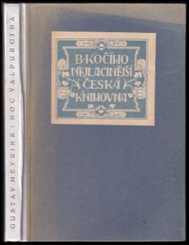 Gustav Meyrink: Noc Valpurgina