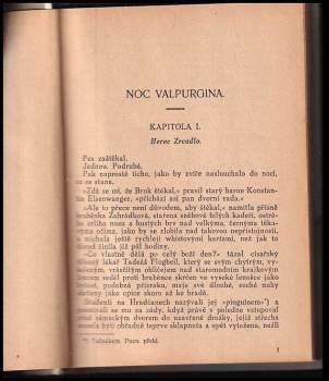 Gustav Meyrink: Noc Valpurgina