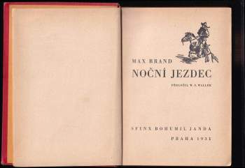 Max Brand: Noční jezdec