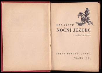 Max Brand: Noční jezdec