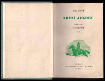 Max Brand: Noční jezdec