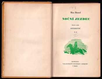 Max Brand: Noční jezdec