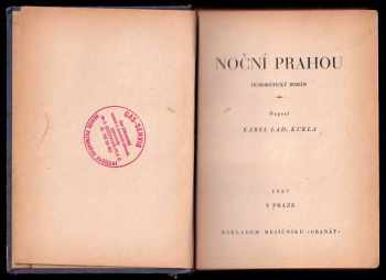 Karel Ladislav Kukla: Noční Prahou
