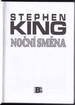 Stephen King: Noční směna