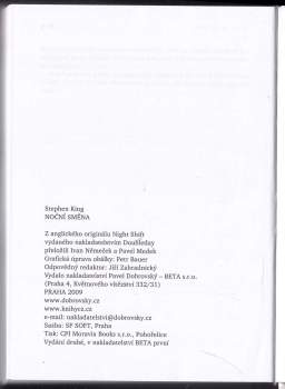 Stephen King: Noční směna