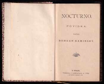 Bohdan Kaminský: Nocturno