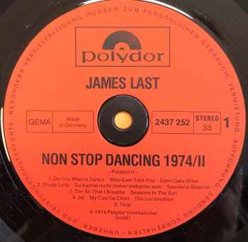 James Last: Non Stop Dancing 1974 / 2