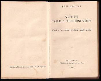 Jan Hrubý: Nonni