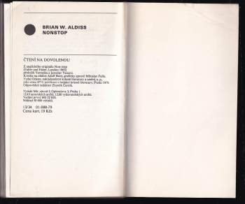 Brian Wilson Aldiss: Nonstop
