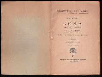 Henrik Ibsen: Nora