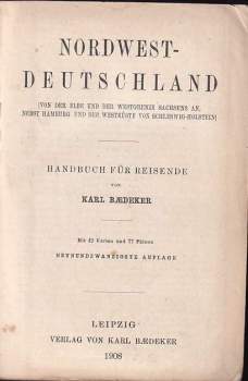 Karl Baedeker: Nordwest - Deutschland