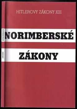 Norimberské zákony