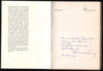 František Černý: Normalizace na pražské filozofické fakultě (1968-1989)
