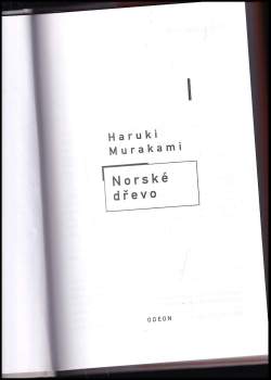 Haruki Murakami: Norské dřevo