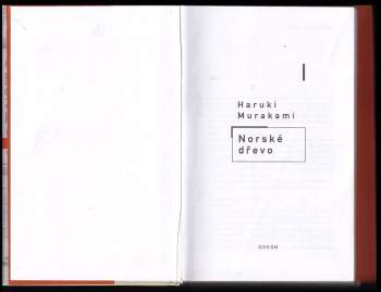Haruki Murakami: Norské dřevo