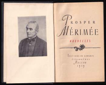 Prosper Merimee: Nouvelles