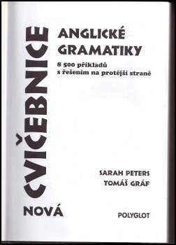 Sarah Peters: Nová cvičebnice anglické gramatiky