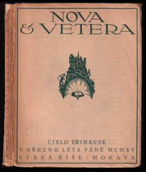 Nova et Vetera