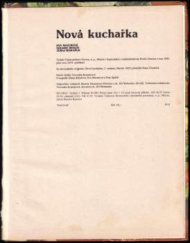 Eduard Brhlík: Nová kuchařka