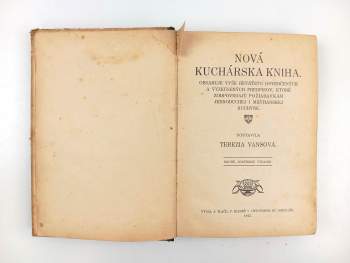 Terézia Vansová: Nová kucharská kniha