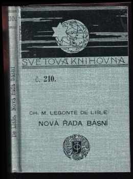 Charles-Marie Leconte de Lisle: Nová řada básní