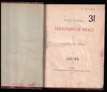 Svatopluk Čech: Nová sbírka veršovaných prací