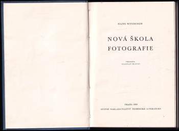 Hans Windisch: Nová škola fotografie