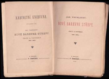 Jaroslav Vrchlický: Nové barevné střepy