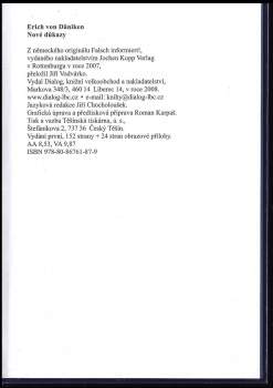 Erich von Däniken: Nové důkazy!