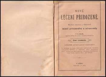 Friedrich Eduard Bilz: Nové léčení přirozené 1