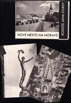 Nové Město na Moravě - rodiště Jana Štursy, 11 pohlednic