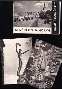 Jiří Šebek: Nové Město na Moravě - rodiště Jana Štursy, 11 pohlednic