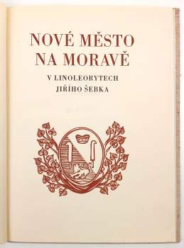 Josef Věromír Pleva: Nové město na Moravě v linoleorytech