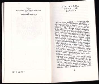Francis Bacon: Nové organon