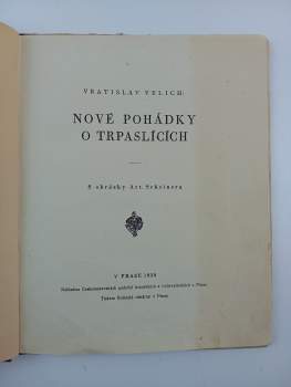 Vratislav Velich: Nové pohádky o trpaslících