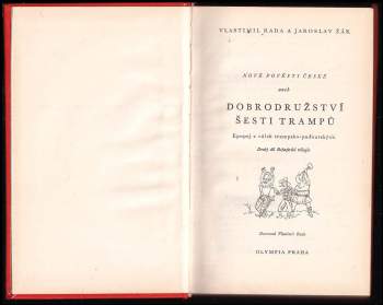 Vlastimil Rada: Nové pověsti české, aneb, Dobrodružství šesti trampů