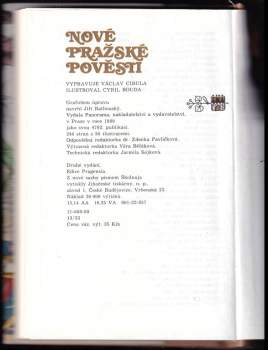 Václav Cibula: Nové pražské pověsti