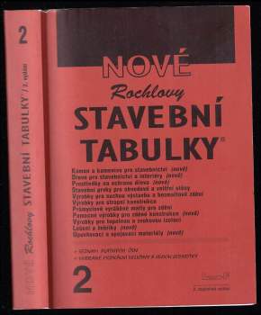 Nové Rochlovy stavební tabulky