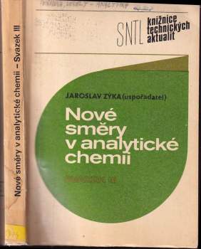 Nové směry v analytické chemii